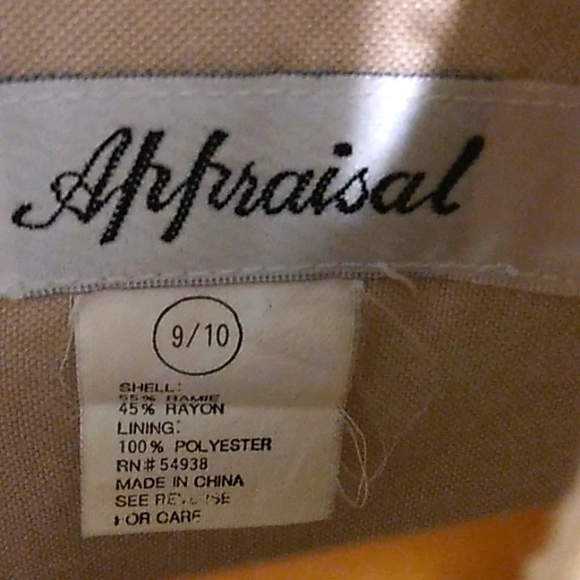 Ladies Appraisal Dress, Sz 9/10 - Picture 7 of 7